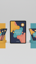 Editor's pick literary novel ebook with sticker label